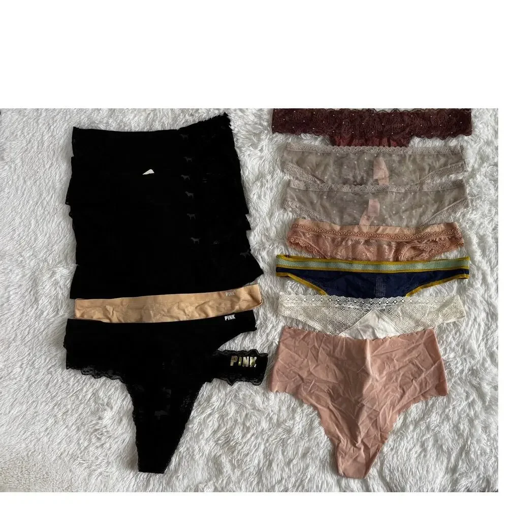 Victoria’s Secret NWT Panty Lot 17 Pairs Size Large New With Tags lot 3